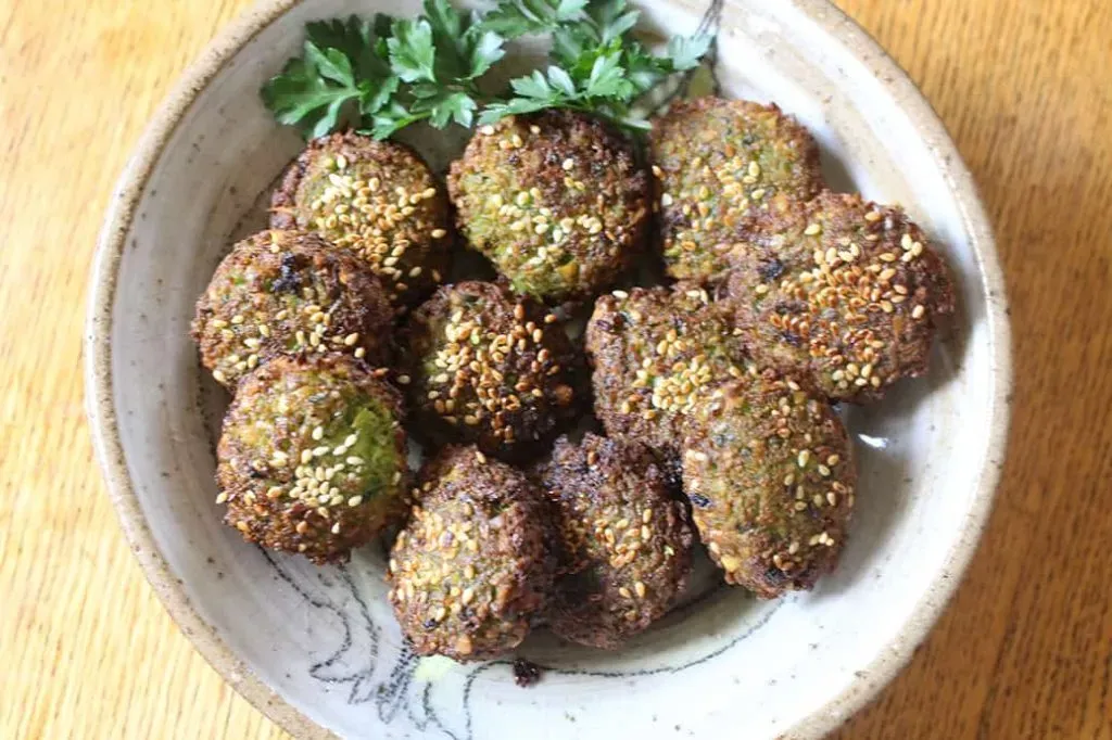 Fresh Broad Bean Falafel Recipe Pip Magazine Sustainability and