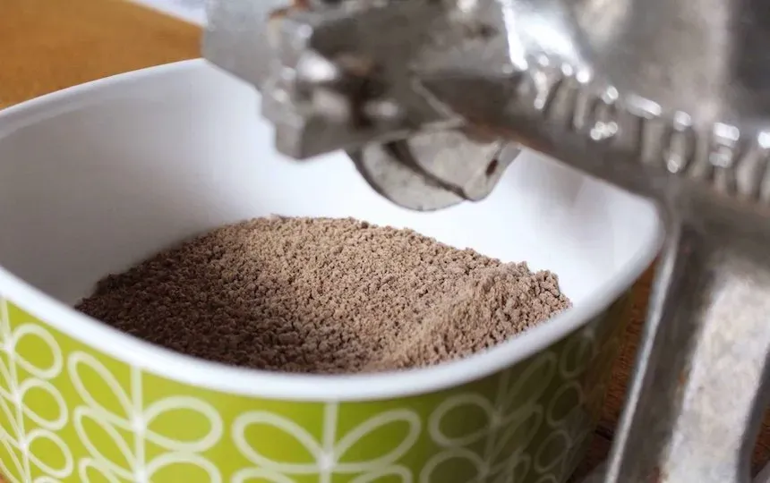 milling into flour