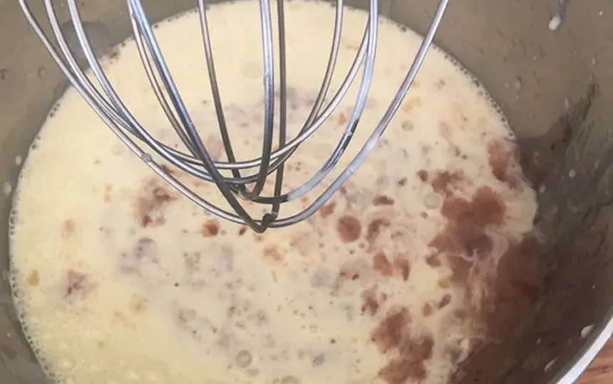 making ice cream